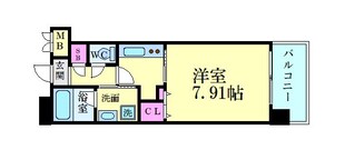 江坂駅 徒歩6分 8階の物件間取画像